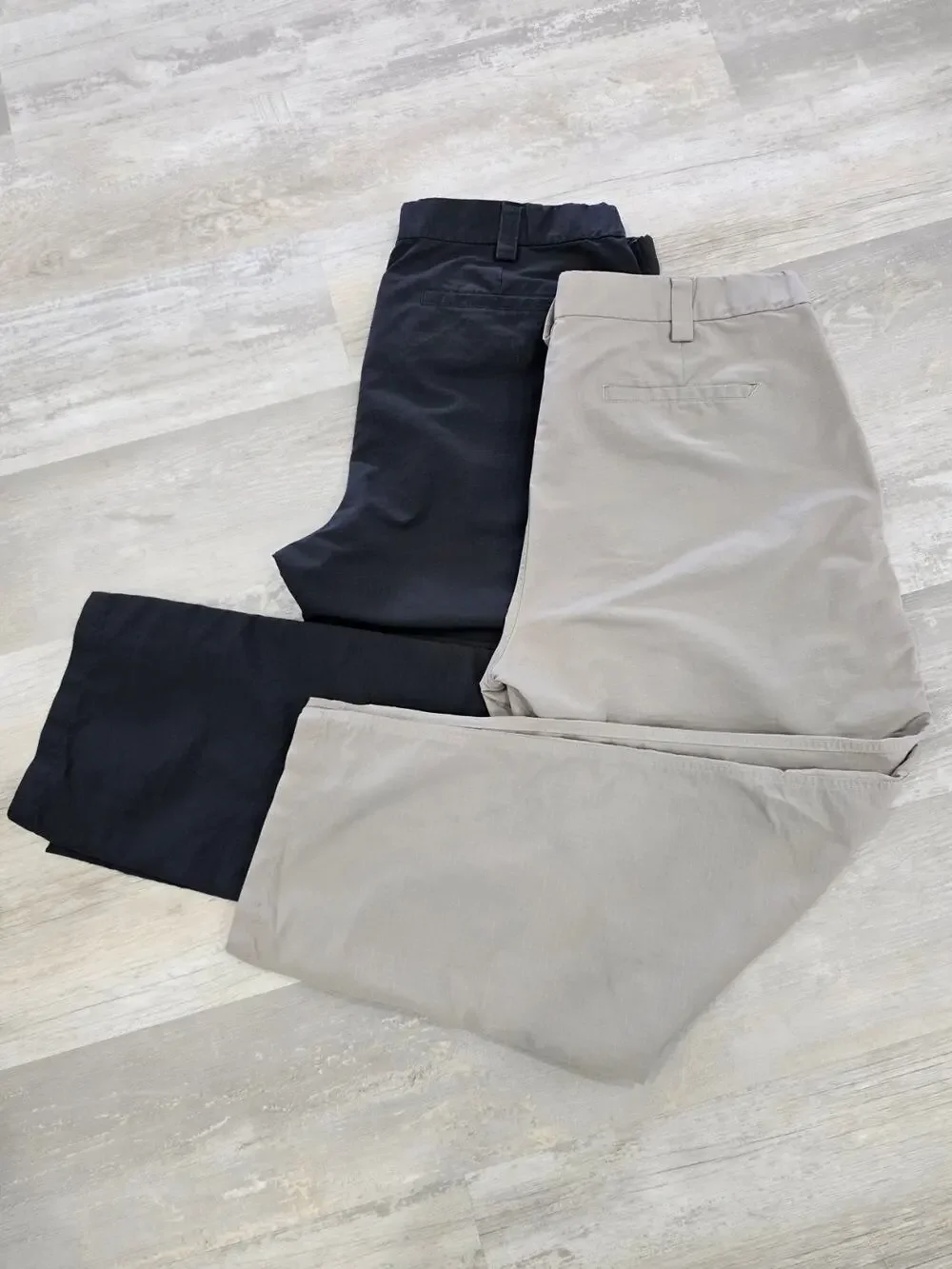 Bundle Lot of 2 5.11 Tactical Fast-Tac Urban Pants Mens 42x30 Charcoal & Khaki
